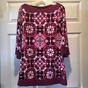 JTB Beautiful Boatneck Tunic Dress